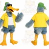 Duck Raincoat Mascot Costume