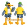 Duck Raincoat Mascot Costume
