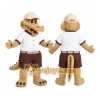 Explorer Crocodile Mascot Costume Explorer Crocodile Mascot Costume