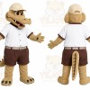 Explorer Crocodile Mascot Costume