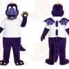 Purple Dragon Mascot Costume