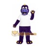 Purple Dragon Mascot Costume