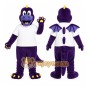 Purple Dragon Mascot Costume