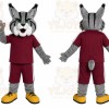 Cartoon Lynx Mascot Costume