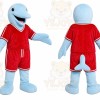 Blue Dolphin Jersey Mascot Costume