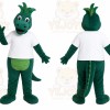Green Dragon Shirt Mascot Costume