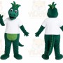 Green Dragon Shirt Mascot Costume