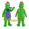 Green Dragon Mascot Costume Green Dragon Mascot Costume