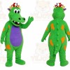 Green Dragon Mascot Costume