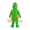 Green Dragon Mascot Costume Green Dragon Mascot Costume