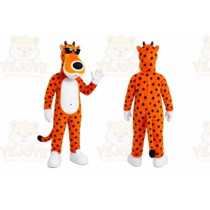 Spotted Cheetah Mascot Costume
