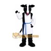 Holstein Cow Mascot Costume