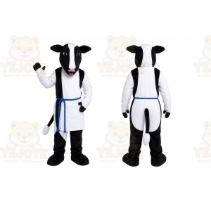Holstein Cow Mascot Costume