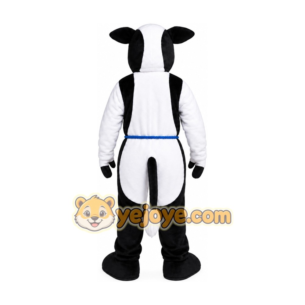 Holstein Cow Mascot Costume