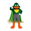 Green Duck Cape Mascot Costume