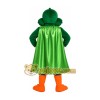 Green Duck Cape Mascot Costume