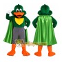 Green Duck Cape Mascot Costume