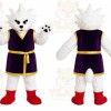 Arctic Wolf Mascot Costume