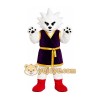Arctic Wolf Mascot Costume Arctic Wolf Mascot Costume