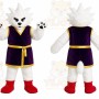 Arctic Wolf Mascot Costume