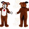 Brown Puppy Mascot Costume