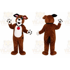 Brown Puppy Mascot Costume