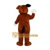 Brown Puppy Mascot Costume Brown Puppy Mascot Costume