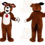 Brown Puppy Mascot Costume