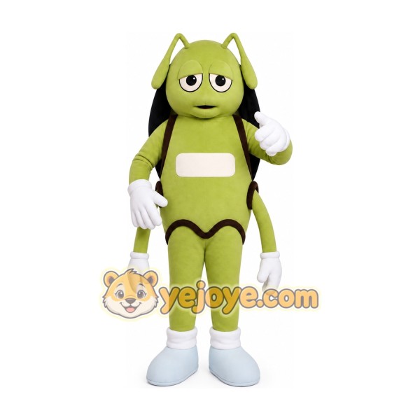 Green Insect Mascot Costume Green Insect Mascot Costume