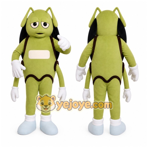 Green Insect Mascot Costume
