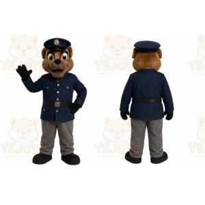 Police Dog Mascot Costume