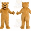 Tan Lion Mascot Costume