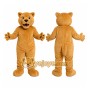 Tan Lion Mascot Costume