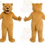 Tan Lion Mascot Costume