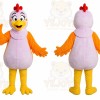 Nurse Chicken Mascot Costume