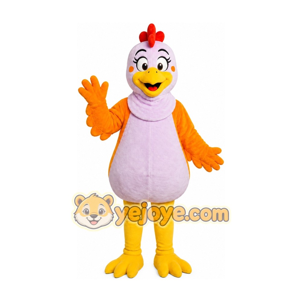 Nurse Chicken Mascot Costume Nurse Chicken Mascot Costume