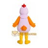 Nurse Chicken Mascot Costume Nurse Chicken Mascot Costume