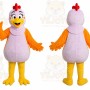 Nurse Chicken Mascot Costume
