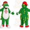 Green Dragon Mascot Costume