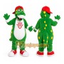 Green Dragon Mascot Costume