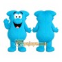 Blue Monster Mascot Costume