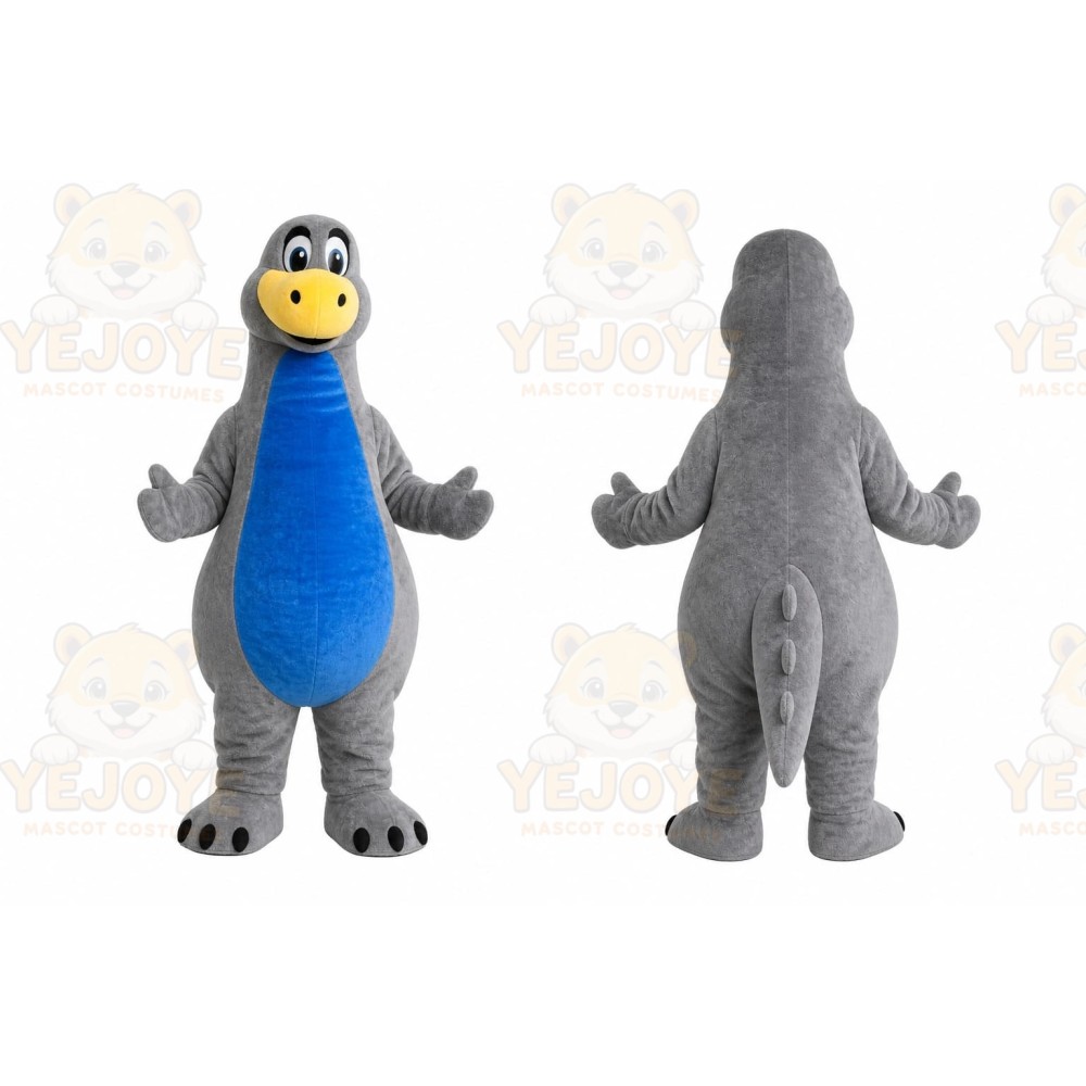 Friendly Dinosaur Mascot Costume