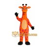 Orange Giraffe Mascot Costume Orange Giraffe Mascot Costume