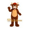 Brown Bull Mascot Costume Brown Bull Mascot Costume