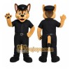 Black Dog Mascot Costume