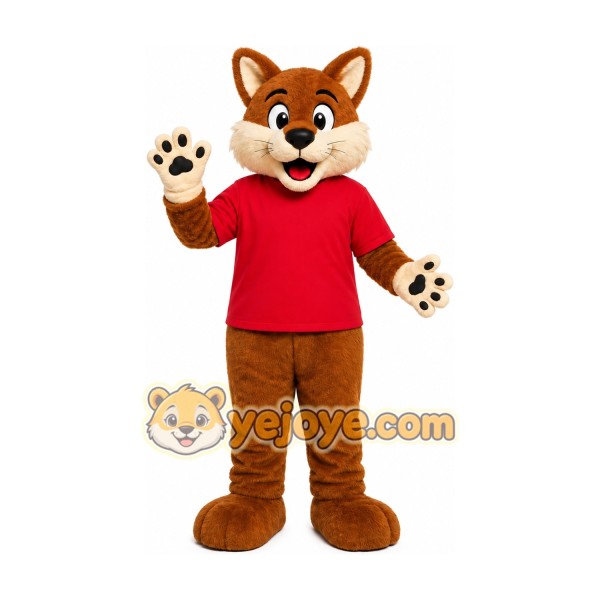 Friendly Fox Mascot Costume Friendly Fox Mascot Costume