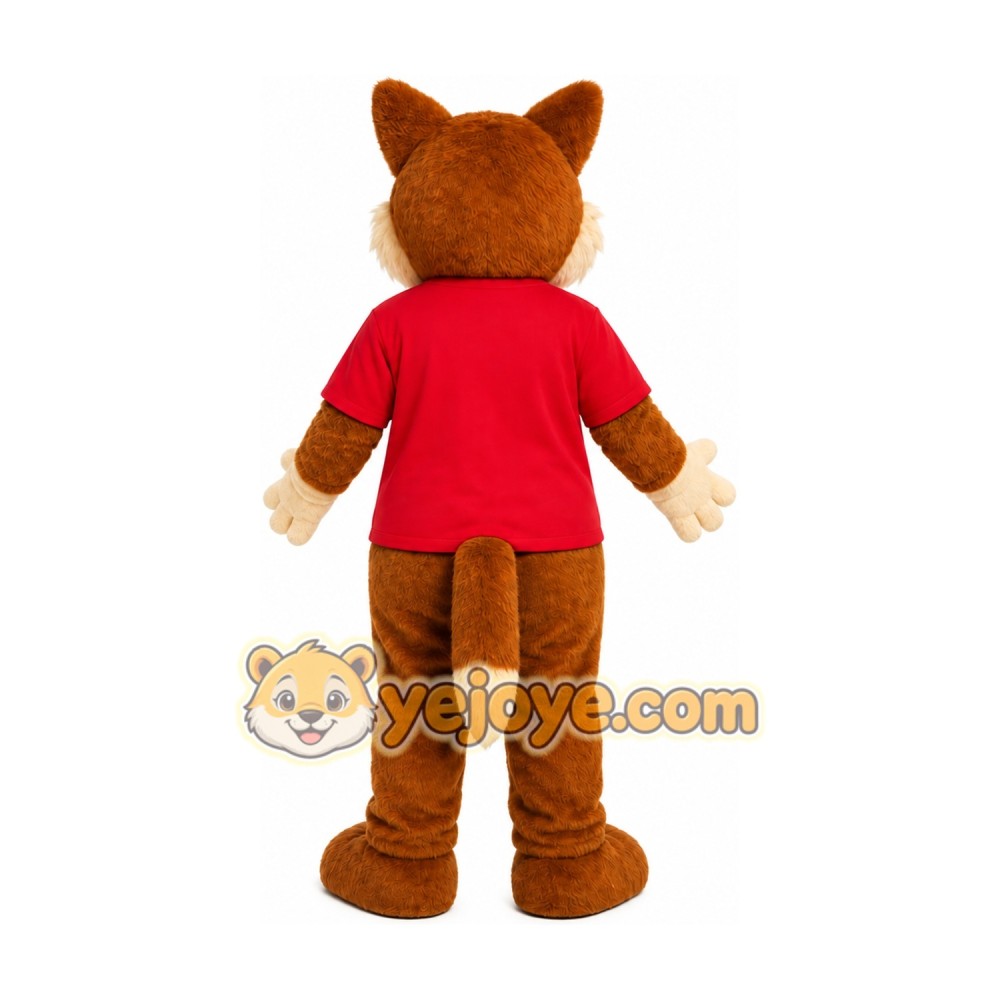 Friendly Fox Mascot Costume Friendly Fox Mascot Costume