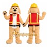 Lifeguard Dog Mascot Costume