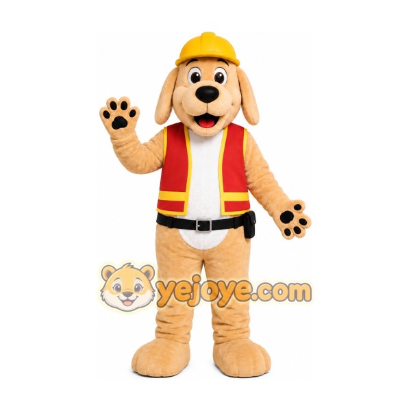 Lifeguard Dog Mascot Costume