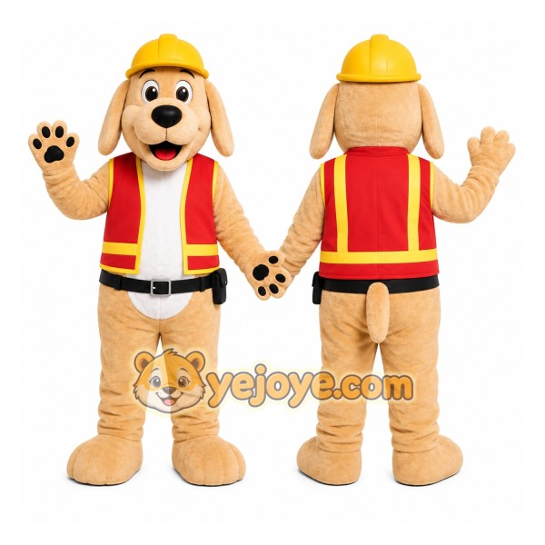 Lifeguard Dog Mascot Costume